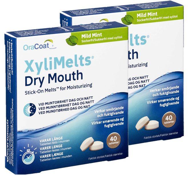 Hovedbilde XyliMelts Mild Mint 2 stk ...